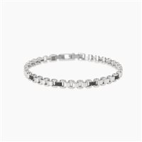Bracciale Mabina Uomo Don't stop in Argento Zirconia 534083 - 534083
